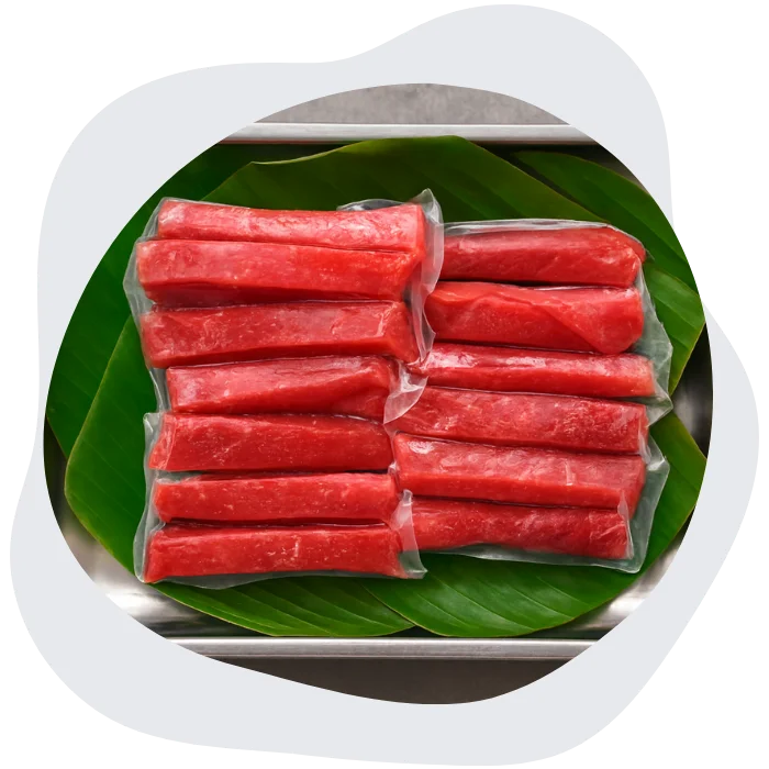 Tuna strips